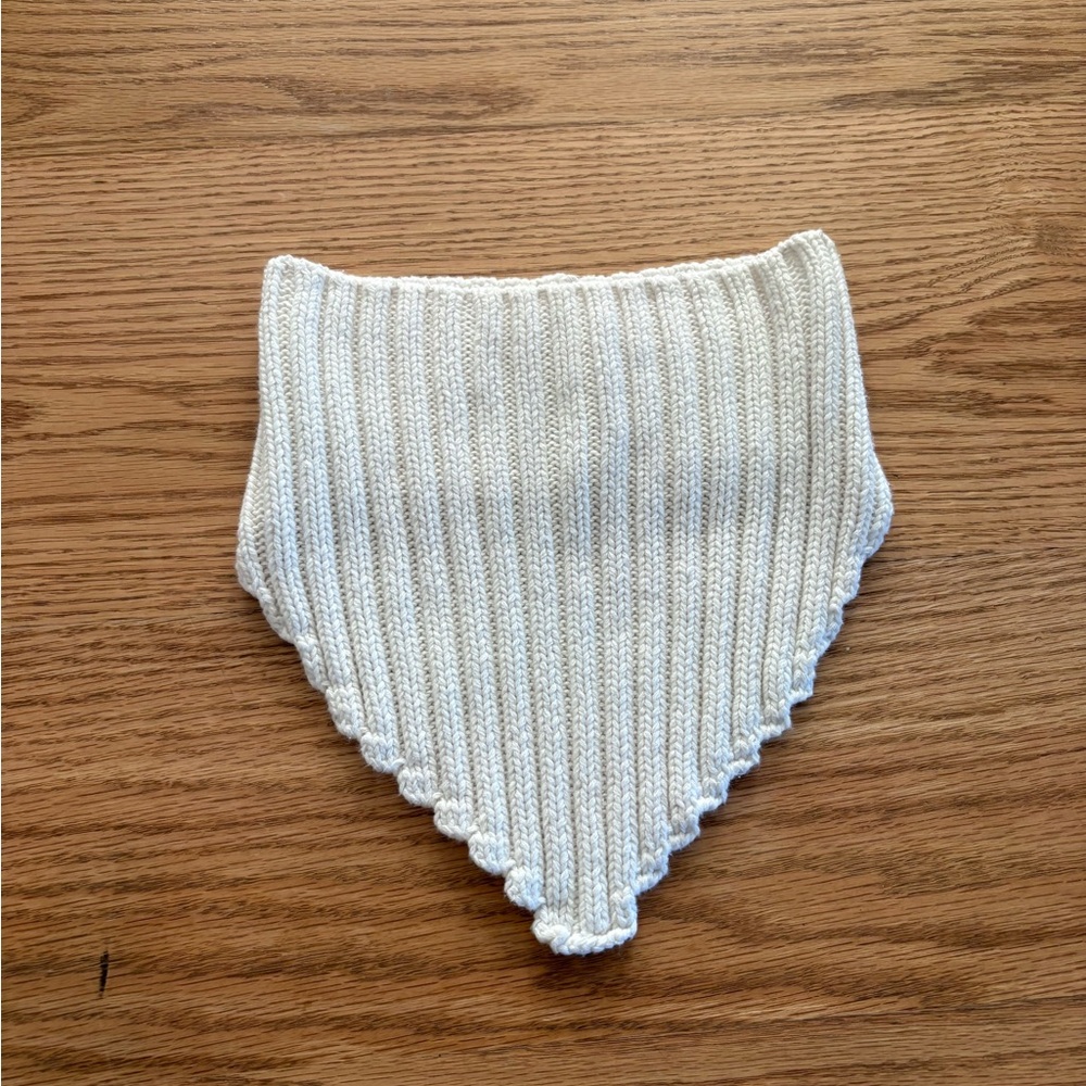 Rumours knit tube top white